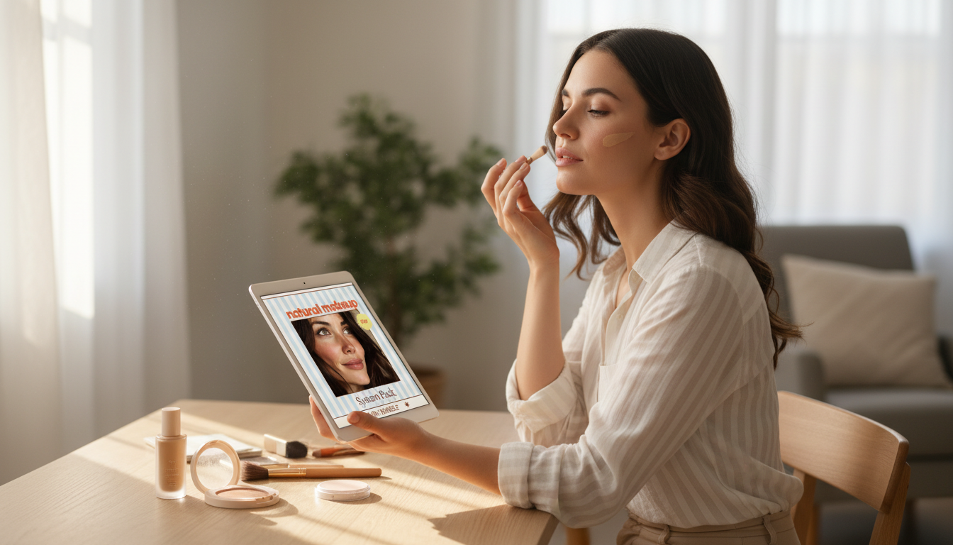 Effortless Glow Routine: Natural Makeup System Pack (4-in-1)