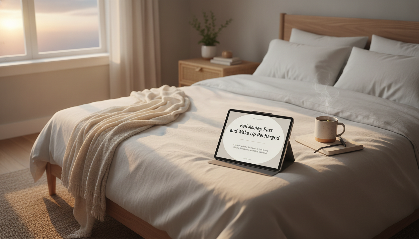 Fall Asleep Fast, Wake Recharged: Night-to-Morning Reset